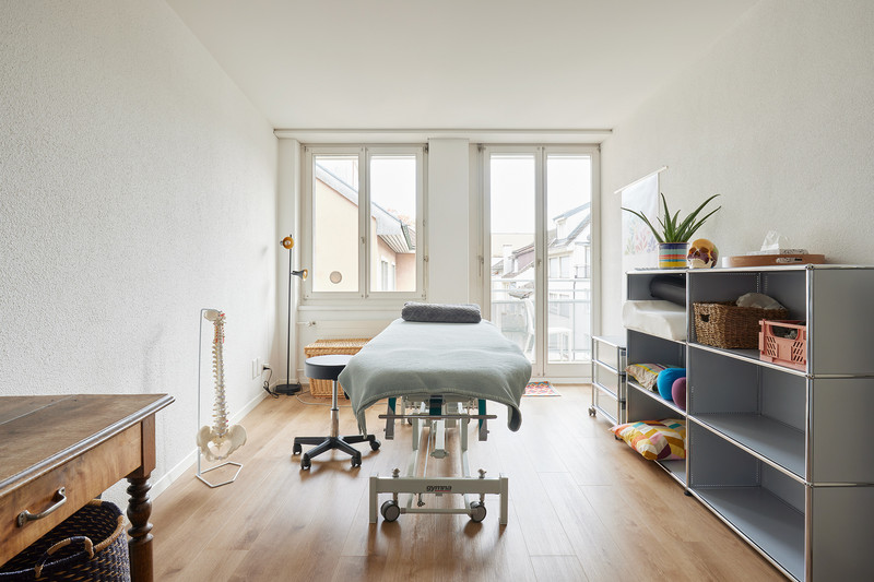Praxis Praxisraum Liege Cranio Federer- Craniosacral Therapie in Winterthur